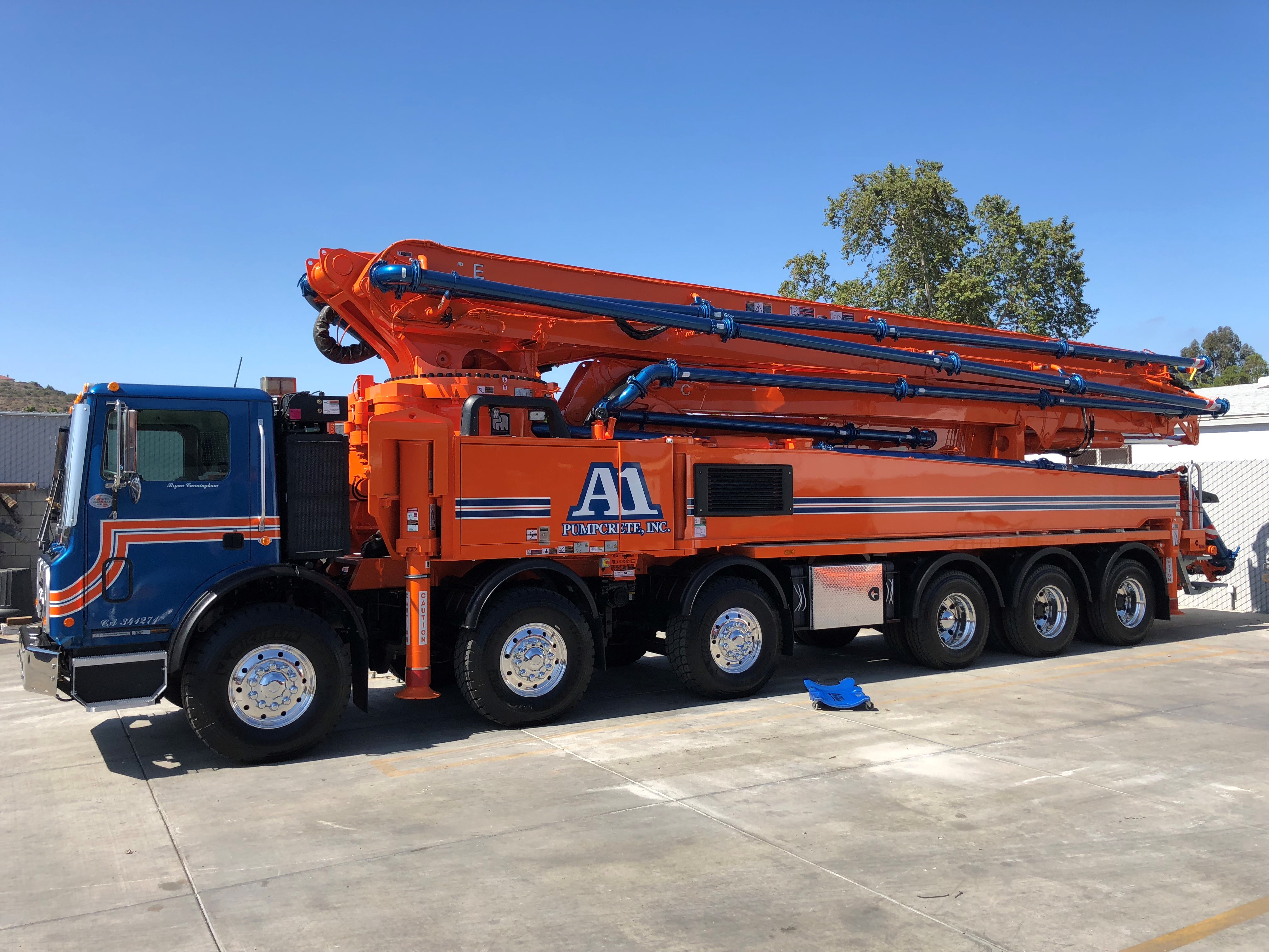 A1 Concrete Pumping Inc. Concrete Pumping Concrete Washouts