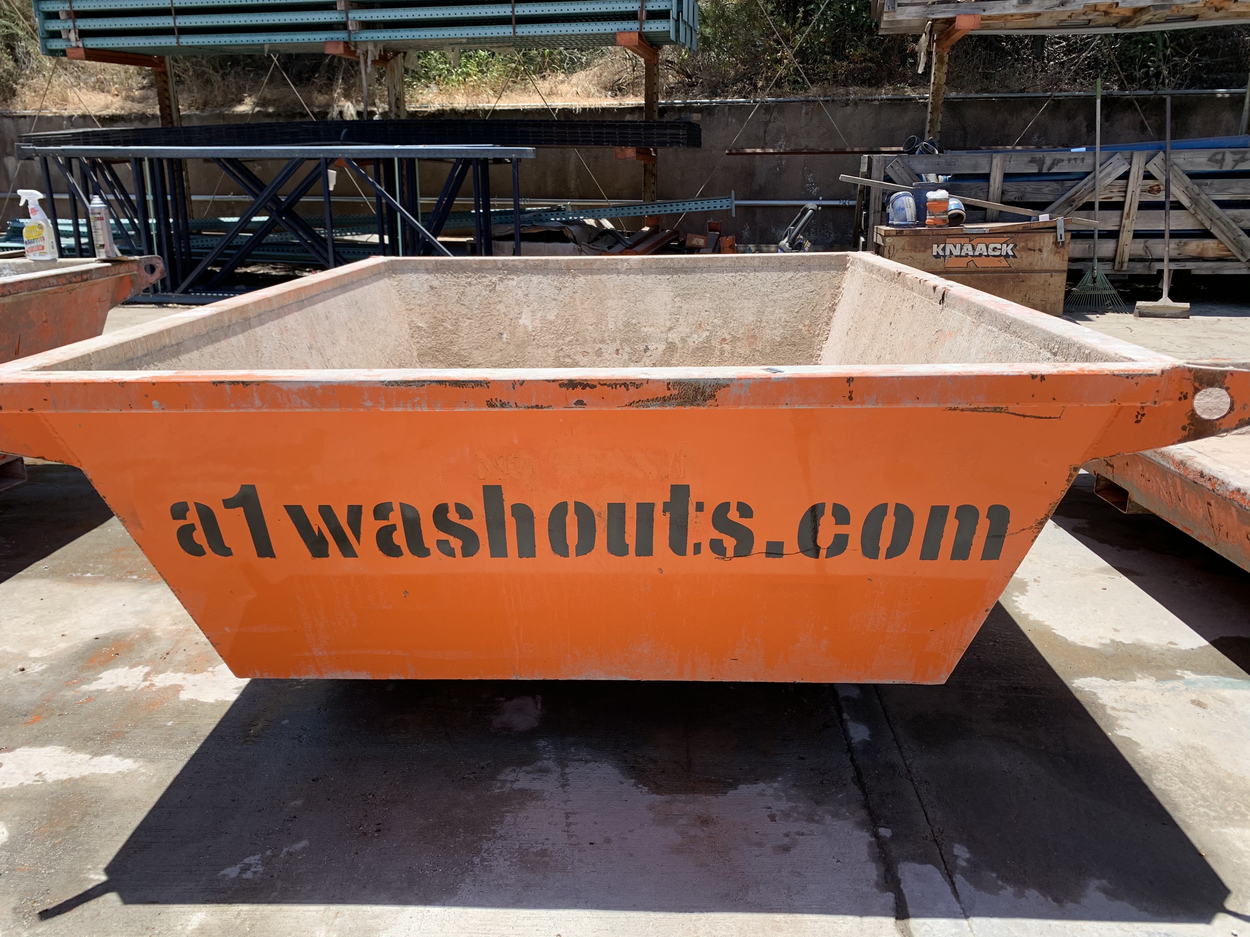 Washout Bin