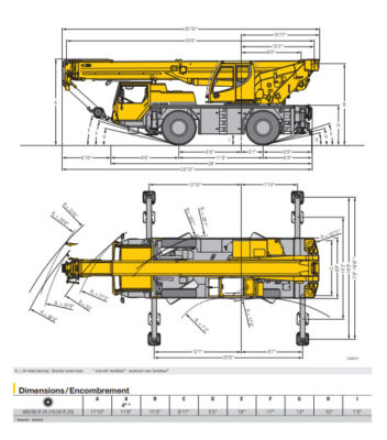 40 Ton Crane Specs